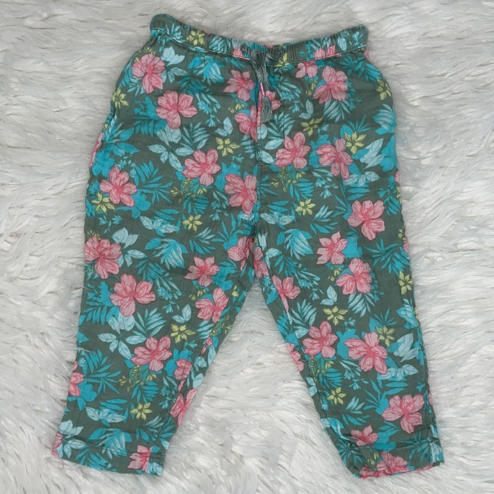 Baby Gap floral pants size 2 Toddler